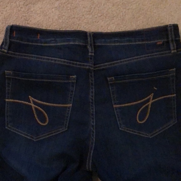 Women’s Jag Jeans Denim Mid Rise Straight Leg Jeans - Picture 5 of 6